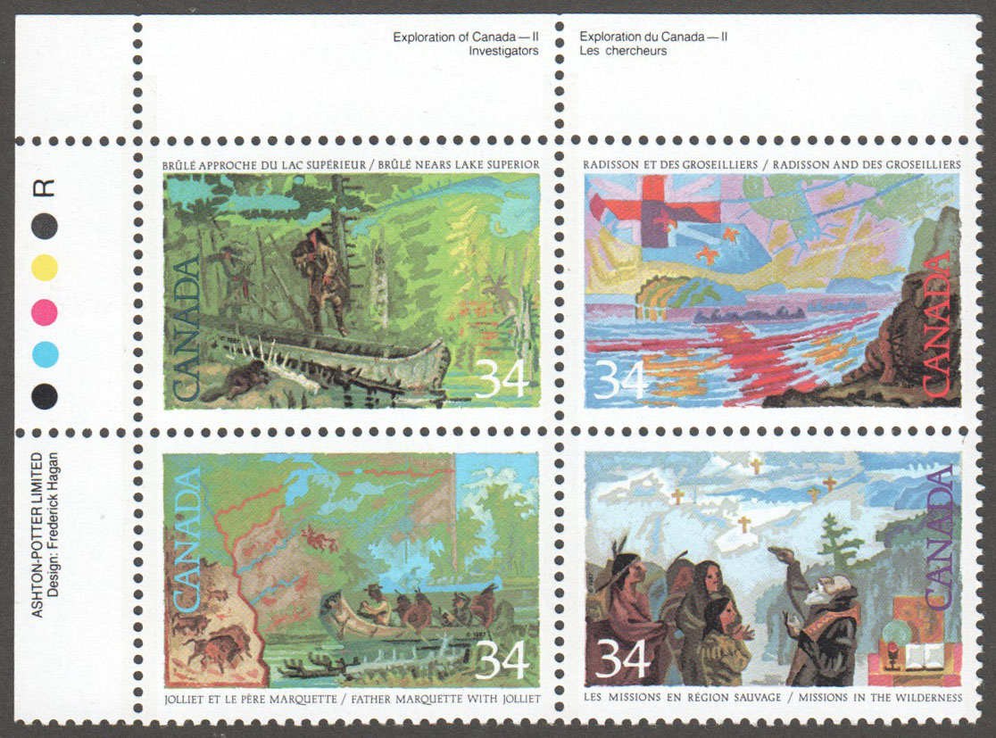 Canada Scott 1129ai MNH PB UL (A10-4) - Click Image to Close